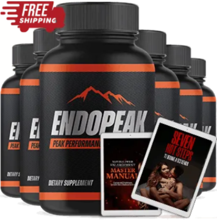 EndoPeak closing offer bundle showing discounted bottles and free bonuses